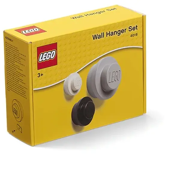 LEGO® LEGO Cuier de perete set design - alb, negru, gri (40161733)