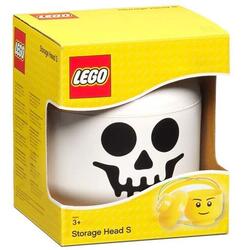 Cutie depozitare LEGO cap minifigurina Skeleton, marimea S (40311728)