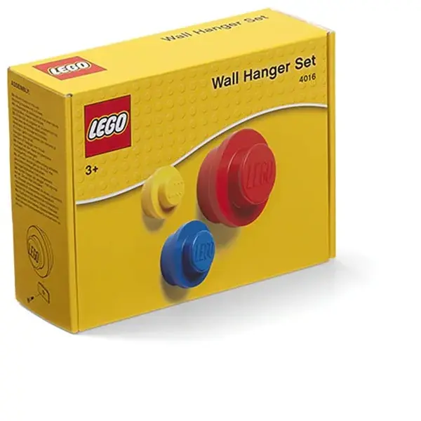 LEGO® LEGO Cuier de perete set classic - galben, albastru, roșu (40161732)