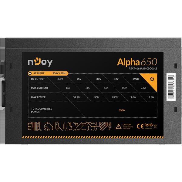 Sursa nJoy Alpha 650, 650W