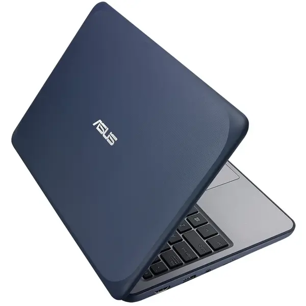 Laptop SMB ASUS W202NA-GJ0031R, 11.6"HDr Intel Celeron N3350 (2M Cache, 1.1 GHz up to 2.4 GHz, 2C/2T), Intel HD Graphics 500, RAM 4GB, eMMC 64GB, no ODD,Dark Blue, Windows 10 Pro