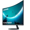 Monitor gaming curbat LED VA Samsung 81 cm T55, Full HD, Display Port, FreeSync, Negru,