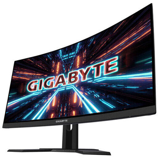 Monitor LED Gaming Curbat Gigabyte G27QC 27 inch QHD VA 1ms 165Hz Black