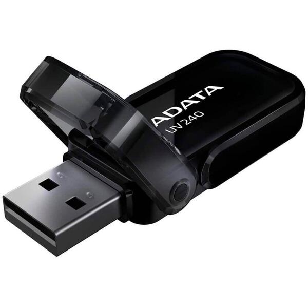 Memorie USB ADATA UV240, 64GB, USB 2.0, Negru