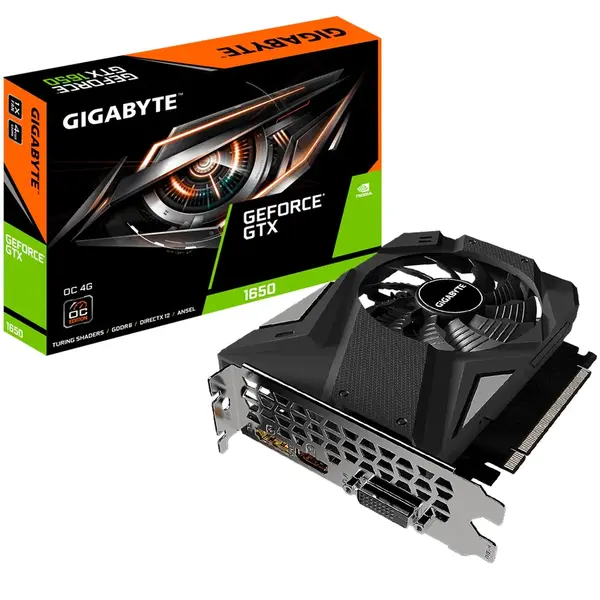 Placa video Gigabyte GeForce® GTX 1650 D6 OC, 4GB GDDR6, 128-bit