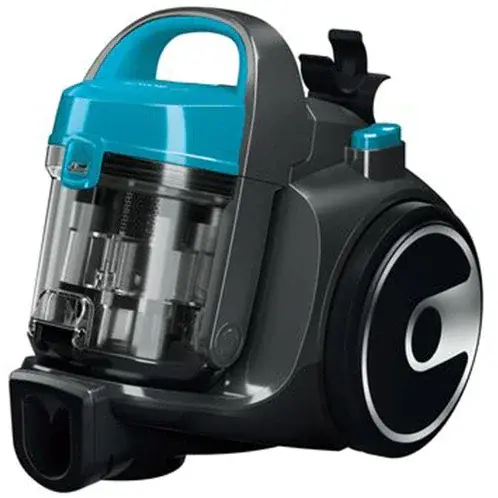 Aspirator fara sac Bosch BGS05X240, 1.5 l, reglare electronica, Filtru igenic PureAir, perie mini turbo, Albastru