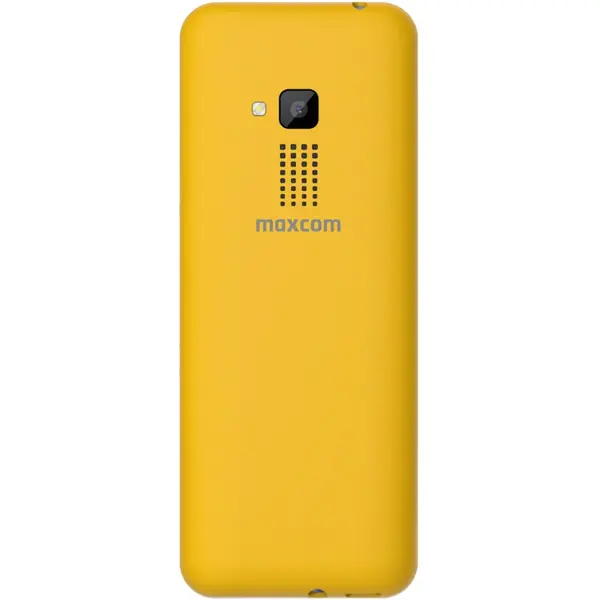 Telefon mobil MaxCom MM139, Dual SIM, Yellow