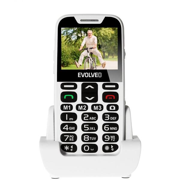 Telefon mobil pentru varstnici Evolveo EasyPhone XD EP600, White