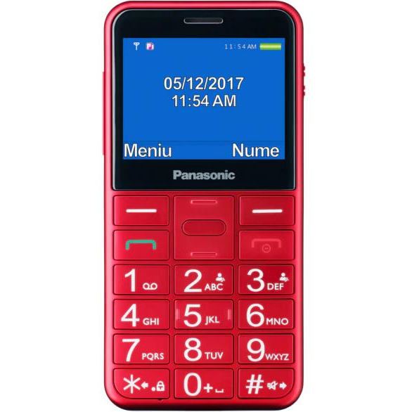 Telefon mobil Panasonic KX-TU150, Red