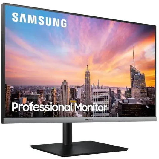 Monitor LED IPS Samsung 27", Full HD, DisplayPort, Vesa, Negru, LS27R650FDUXEN