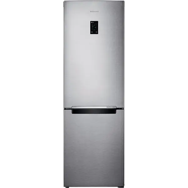 Combina frigorifica Samsung RB31FERNDSA, 310 l, Clasa A+, No Frost, Compresor Digital Inverter, H 185 cm, Argintiu