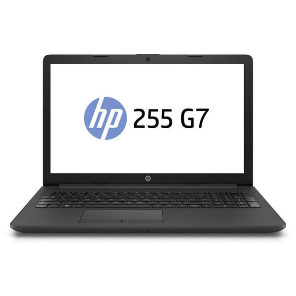 Laptop HP 15.6'' 255 G7, FHD, Procesor AMD Ryzen™ 3 3200U (4M Cache, up to 3.5 GHz), 8GB DDR4, 256GB SSD, Radeon Vega 3, Free DOS, Dark Ash Silver