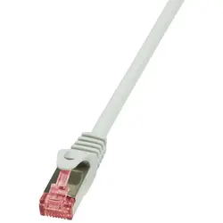 Cablu Patchcord S/FTP PIMF, CAT6, PrimeLine 30m, gri