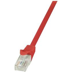 Cablu Patch cord Logilink, cat5e U/UTP 0,25m, rosu,