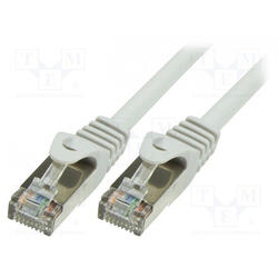 Cablu F/UTP LogiLink Cat.5e 0.25m Gri cp1012s