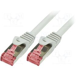 Cablu Patchcord LogiLink Cat.6 S/FTP PIMF PrimeLine 5 00m alb