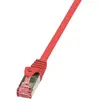 logilink Cablu patchcord Cat.6 S/FTP PIMF PrimeLine 3,00m, rosu