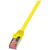 logilink Cablu Cat.6 S/FTP PIMF PrimeLine 1,00m, galben