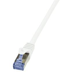 Cablu S/FTP LogiLink CQ3051S, Cat.6A,  2 m ,Patchcord (Alb)
