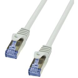 Patchcord Cablu Cat.6A 10G S/FTP PIMF PrimeLine 7,5m gri