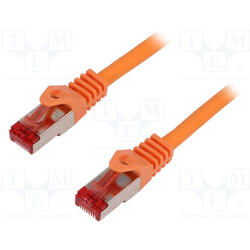 LOGILINK CQ2048S LOGILINK - Patchcord Cablu Cat.6 S/FTP PIMF PrimeLine 1,50m, portocaliu