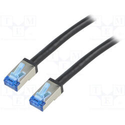 Cablu retea Logilink Cat6a Patch Cable S/FTP PVC+PE 3m black