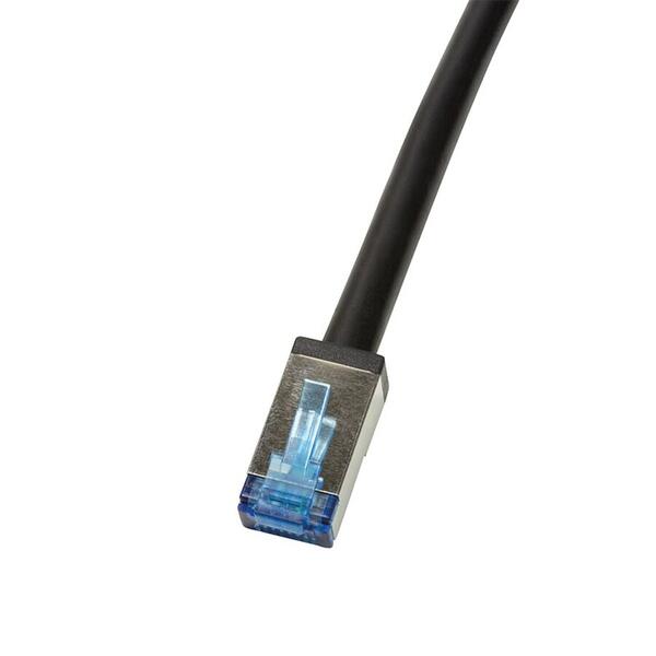 Cablu retea Logilink Cat6a Patch Cable S/FTP PVC+PE 5m black