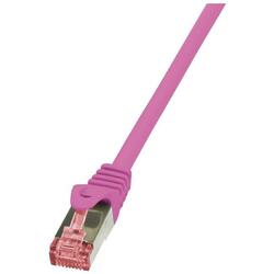 LOGILINK CQ2049S LOGILINK - Patchcord Cablu Cat.6 S/FTP PIMF PrimeLine 1,50m, roz