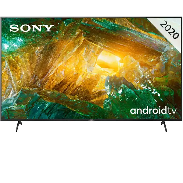 Televizor Sony 214.8 cm, Smart Android, 4K Ultra HD, LED, 85XH8096, Negru