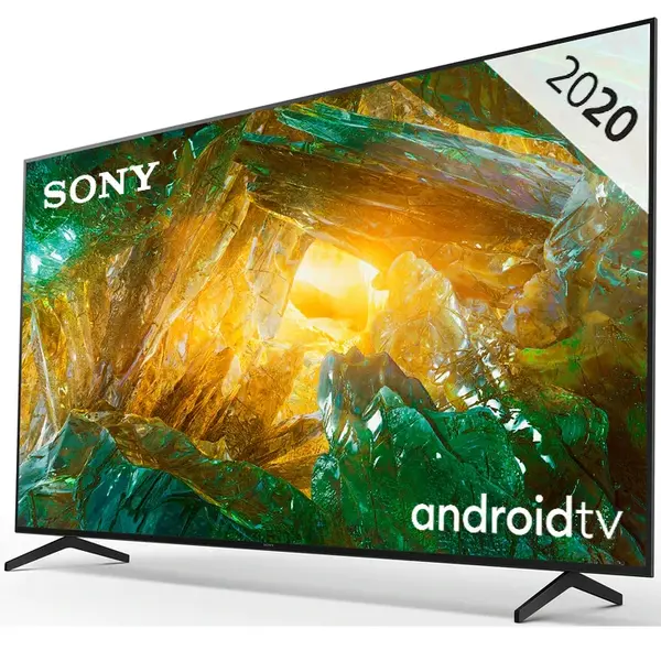 Televizor Sony 214.8 cm, Smart Android, 4K Ultra HD, LED, 85XH8096, Negru