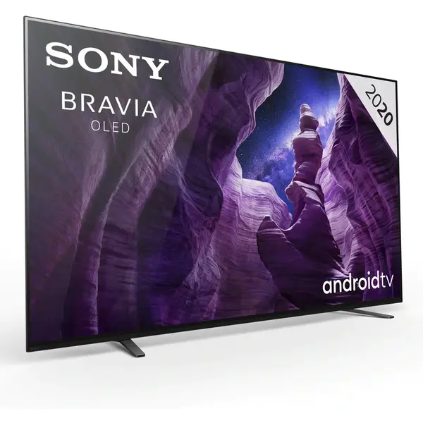 Televizor Sony 164 cm, Smart Android, 4K Ultra HD, OLED, 65A8, Negru