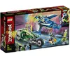 LEGO® Ninjago Masinile rapide de curse ale lui Jay si Lloyd 71709