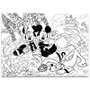 LISCIANI Puzzle de colorat - Mickey la plaja (250 piese)