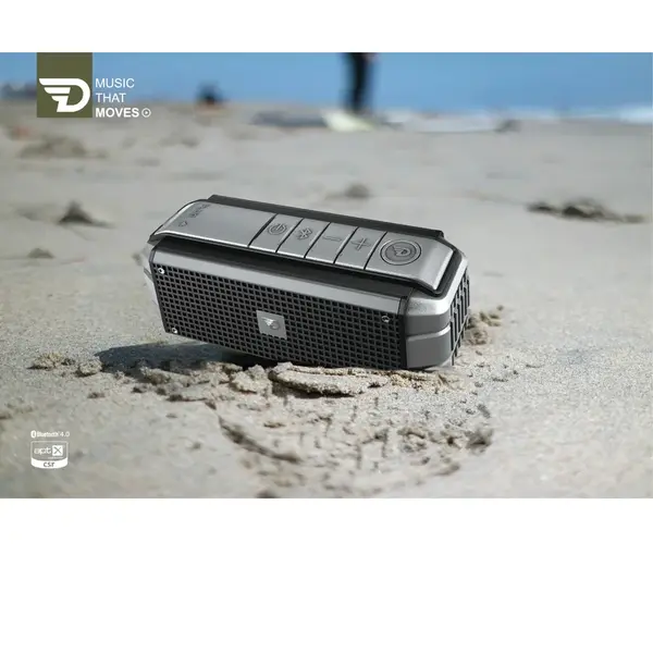 Boxa portabila wireless bluetooth 4.0, 15 W RMS, IPX5, Explorer Dreamwave, negru