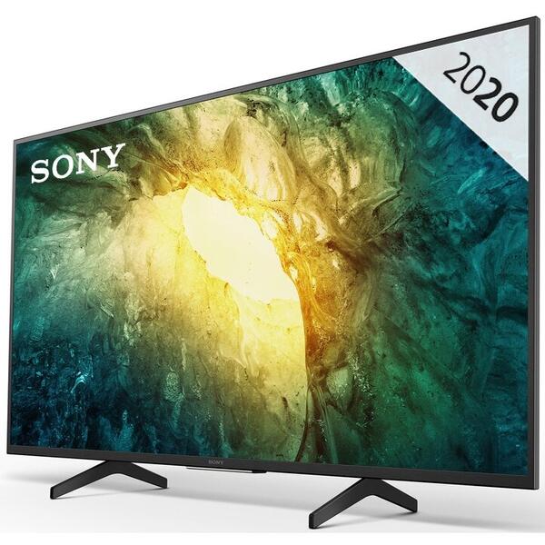 Televizor Sony 108 cm, Smart, 4K Ultra HD, LED, 43X7055