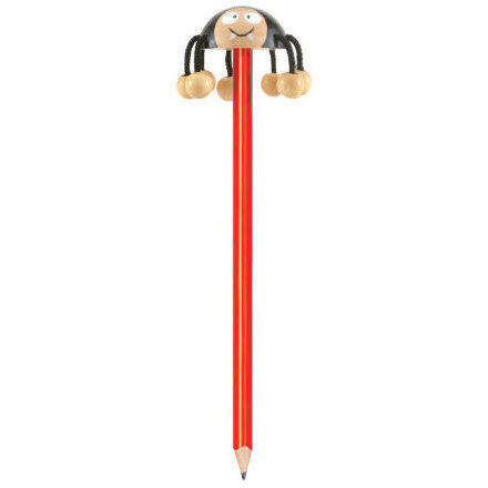 Creion cu figurina lemn Paianjen Fiesta Crafts FCP-5157