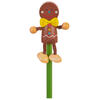 Creion cu figurina lemn Om Turta Dulce Fiesta Crafts FCP-5186