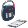 Boxa Bluetooth ,JBL Clip 4 , Rezistent la apă, Rezistent la praf , Albastru, Roz