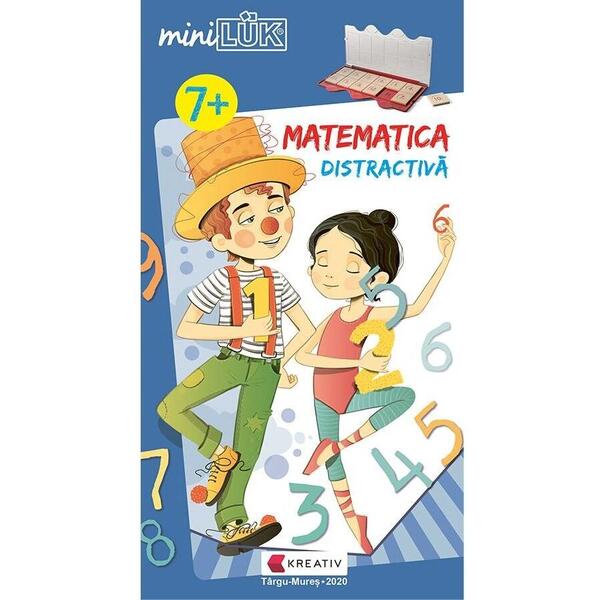 Mimorello Set joc educativ LUK, varsta 7 ani, Matematica si limba romana Editura Kreativ EK6153