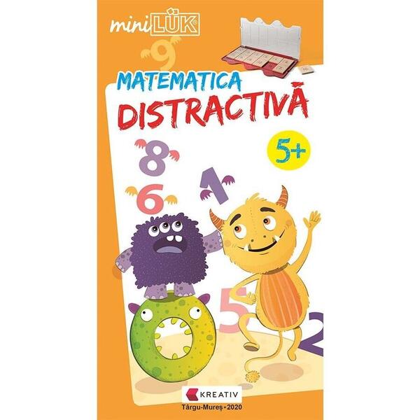 Mimorello Set joc educativ LUK, varsta 5 ani, Matematica, limba romana, logica si creativitate Editura Kreativ EK6151