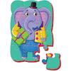 Puzzle magnetic A5 Elefant Roter Kafer RK1302-03