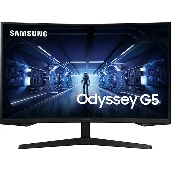 Monitor Samsung Gaming Odyssey G5 LC32G55TQWRXEN Curbat 32 inch 1 ms Negru HDR FreeSync Premium 144 Hz