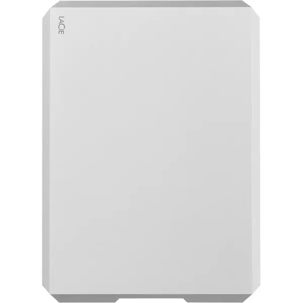 HDD Extern LaCie Mobile Drive 2TB, 2.5", USB 3.0 Type-C, Moon Silver