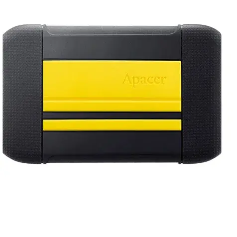 Hard disk extern APACER AC633 2TB 2.5 inch USB 3.1 shockproof military Yellow