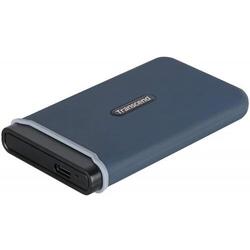 SSD portabilTranscend ESD370C, 500GB, USB 3.1 Tip C, Blue
