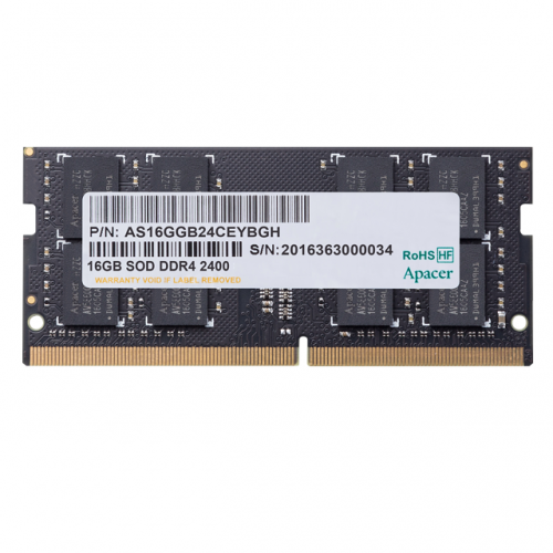 Memorie SODIMM APACER, 16GB, DDR4-2666MHz, CL19