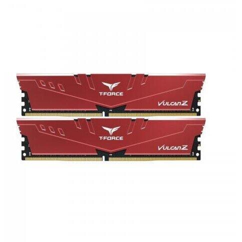 Kit Memorie TeamGroup T-Force Vulcan Z Red 32GB, DDR4-3200MHz, CL16