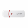 Stick memorie Apacer AH333 32GB, USB 2.0, White