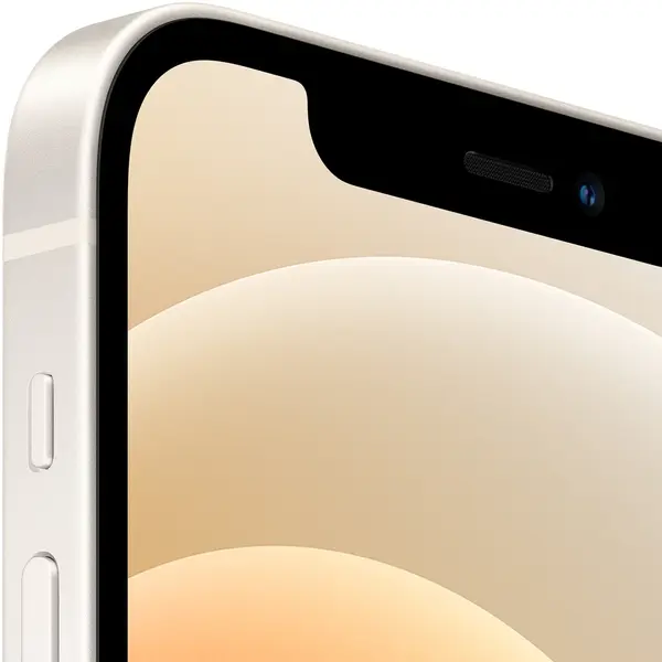 Telefon mobil Apple iPhone 12, Dual SIM,  6.1", 128 GB, 5G, alb