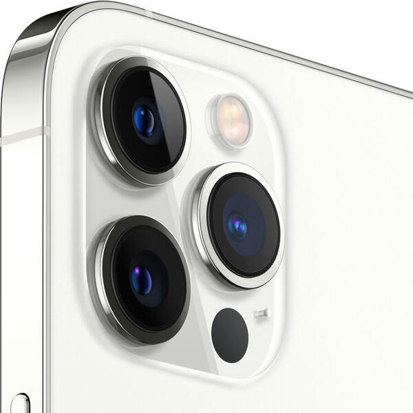Telefon mobil Apple iPhone 12 Pro Max, 6,7" ,128 GB, 5G, Argintiu